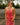 Chelsea Red Denim Strapless Mini Dress  - front view
