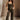 Full body front view of female model wearing the Britney Olive Wide Leg Jumpsuit.