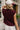 Cassidy Burgundy Sleeveless Cardigan - back 