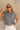 Cassidy Heather Grey Sleeveless Cardigan - front 
