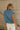 Cassidy Blue Sleeveless Cardigan - back
