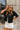 Savannah Black Short Sleeve Cardigan - frontal view