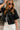 Savannah Black Short Sleeve Cardigan - front 