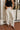 Stella Cream & Black Polka Dot Barrel Leg Pant- front view
