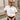 Willow Ecru Bubble Short Sleeve Top- top view