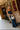 Alia Navy Satin Twist Back Midi Dress - full body front view
