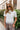 Madi White Polka Dot & Lace Top - view of front