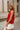Dakota Red Scalloped Knit Tank Top -  side