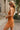 Camryn Rust Floral Strapless Mini Dress - side view