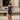 Alisha Denim Scarf Mini Dress - full body front view