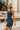 Alisha Denim Scarf Mini Dress - side view