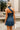 Alisha Denim Scarf Mini Dress - back