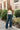 Judy Blue: Riley Dark Wash Wide Leg Jeans - full body front
