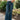 Judy Blue: Riley Dark Wash Wide Leg Jeans - lower body front view