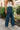 Judy Blue: Riley Dark Wash Wide Leg Jeans - full body side view