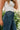 Judy Blue: Riley Dark Wash Wide Leg Jeans - close up side view
