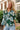 Claire Green Floral Puff Sleeve Top - front