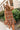 Lyla Rust Floral Halter Mini Dress - front view