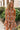 Lyla Rust Floral Halter Mini Dress - front view