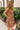 Lyla Rust Floral Halter Mini Dress - side view