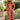 Reagan Rust & Pink Floral Midi Dress- front full view