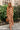 Valerie Caramel & Dark Brown Polka Dot Midi Dress- front view