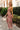 Evie Blush Multi Floral Mesh Tiered Maxi Dress- full side view