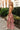 Evie Blush Multi Floral Mesh Tiered Maxi Dress- side view