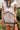 Alina Taupe & Brown Mini Skirt- front view