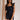 Model is pictured wearing the Tianna Romper in a size small.