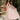 Lina Rust & Cream Striped Midi Dress - full body front view