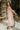 Lina Rust & Cream Striped Midi Dress - full side view