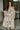 Nina White Multi Floral Puff Sleeve Midi Dress - front view