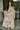 Nina White Multi Floral Puff Sleeve Midi Dress - front view