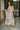 Nina White Multi Floral Puff Sleeve Midi Dress - full front view
