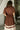 Brinley Brown Colorblock Zip-Up Midi Dress - back view