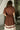 Brinley Brown Colorblock Zip-Up Midi Dress - back view