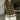 Brinley Olive Colorblock Zip-Up Midi Dress - front view