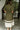Brinley Olive Colorblock Zip-Up Midi Dress - full body back view