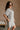 Arya White & Black Stripe Mini Dress- side view