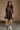 Parker Washed Grey Mini Dress- full body front view