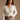 Cecilia Cream Lace Knit Cardigan- front top view