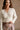 Cecilia Cream Lace Knit Cardigan- close up front top view
