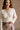 Cecilia Cream Lace Knit Cardigan- close up front top view