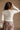 Cecilia Cream Lace Knit Cardigan- back view
