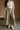 Camila Washed Olive Wide Leg Pants- close up front view