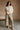 Ella Cream Waffle Knit Top- full body view