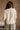 Ella Cream Waffle Knit Top- back view