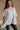 Kinsley Heather Grey Short Sleeve Top- close up frontal side view