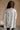 Kinsley Heather Grey Short Sleeve Top- close up back view